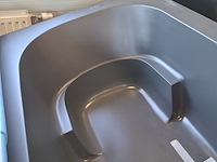 Ligbad xenz, tanga, mat zwart - afbeelding 3 van  6