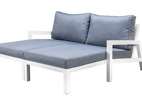 Ligbed, suns, lago, mat white - afbeelding 1 van  1