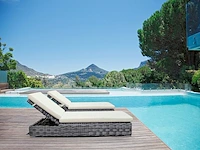Ligbed, vonato, sorano, zwart