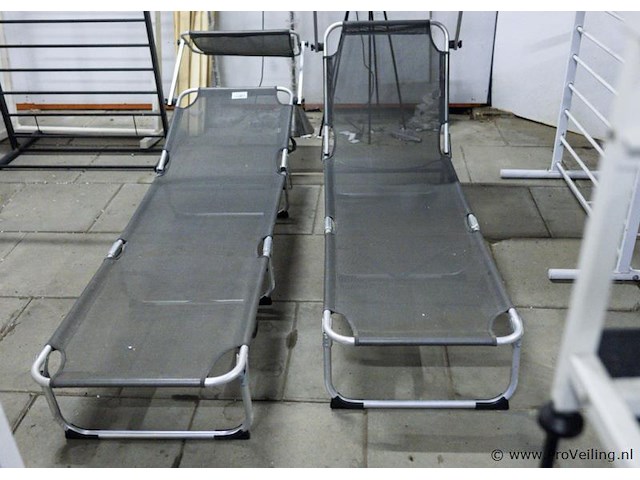 Ligbedden/stretchers v.v. zonneklep - 2 stuks - afbeelding 2 van  4