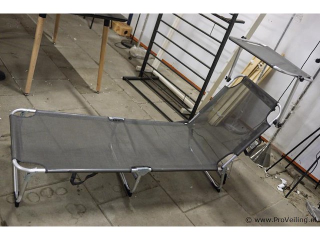Ligbed/stretcher v.v. zonneklep - afbeelding 1 van  1