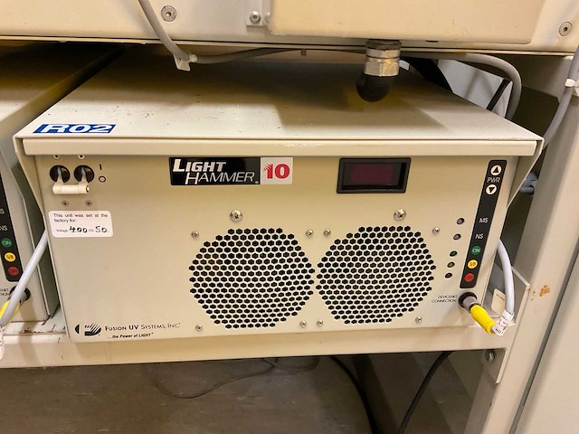 Light hammer 10 uitharding uv machine - afbeelding 16 van  16