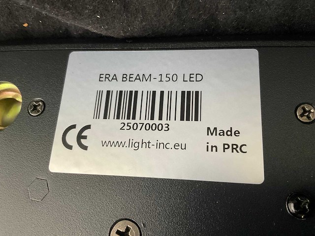 Light-inc era beam-150 led moving head (4x) - afbeelding 6 van  8