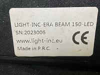 Light-inc era beam-150 led moving head (8x) - afbeelding 6 van  8