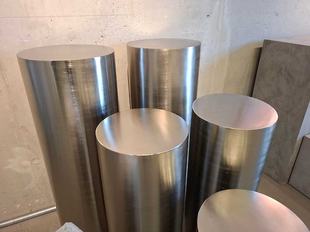 Light & living - alarios nikkel satin - zuil (6x) - afbeelding 2 van  4