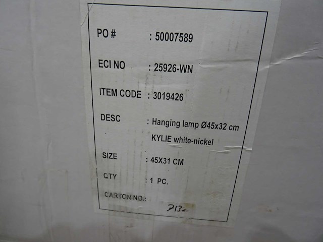 Light & living - kylie - hanglamp (3x) - afbeelding 2 van  3