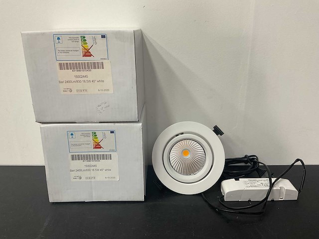 Light4u - 19302445 led bari 2400lm/830 - keukenverlichting (2x) - afbeelding 1 van  4