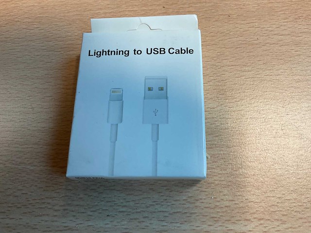 Lightning usb laadkabel (1050x) - afbeelding 4 van  6