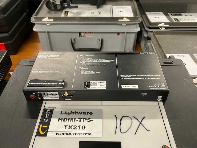 Lightware hdmi-tps-tx210 extender (10x) - afbeelding 1 van  6