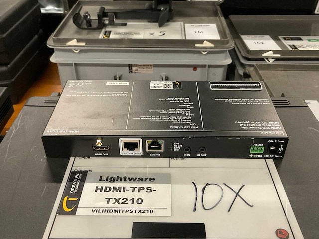 Lightware hdmi-tps-tx210 extender (10x) - afbeelding 2 van  6