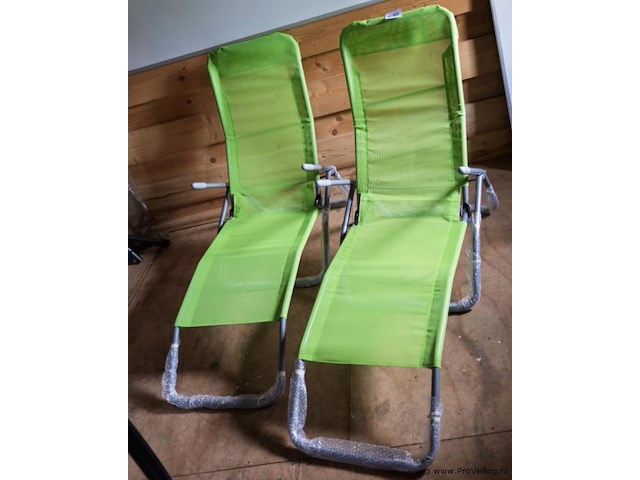 Ligstoelen - 2 stuks - afbeelding 1 van  2