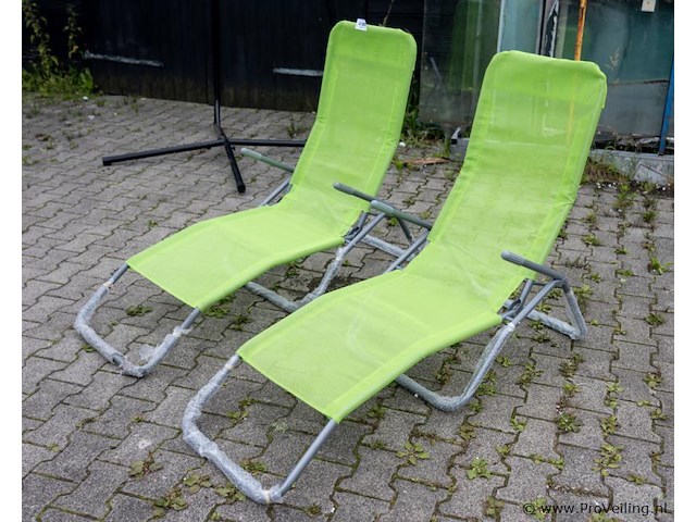 Ligstoelen - 2 stuks - afbeelding 1 van  1