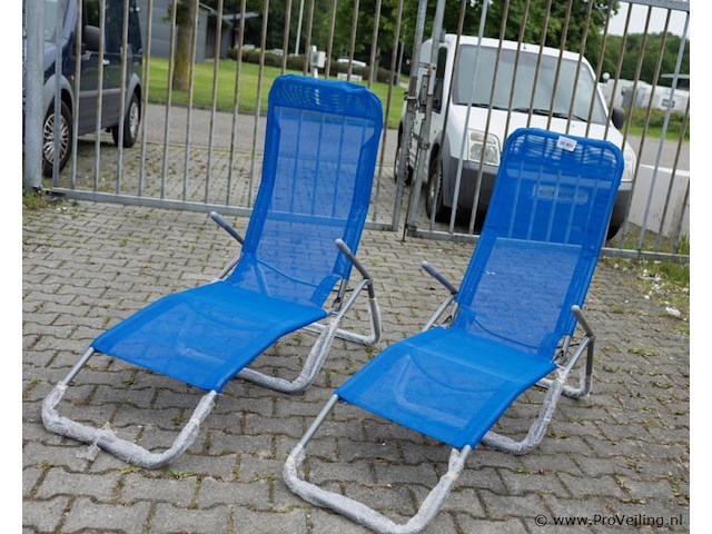 Ligstoelen - 2 stuks - afbeelding 1 van  1