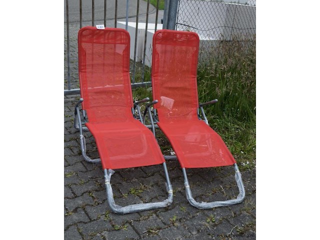 Ligstoelen - 2 stuks - afbeelding 2 van  2