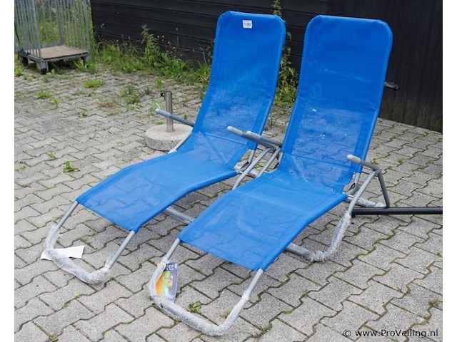 Ligstoelen - 2 stuks - afbeelding 1 van  1