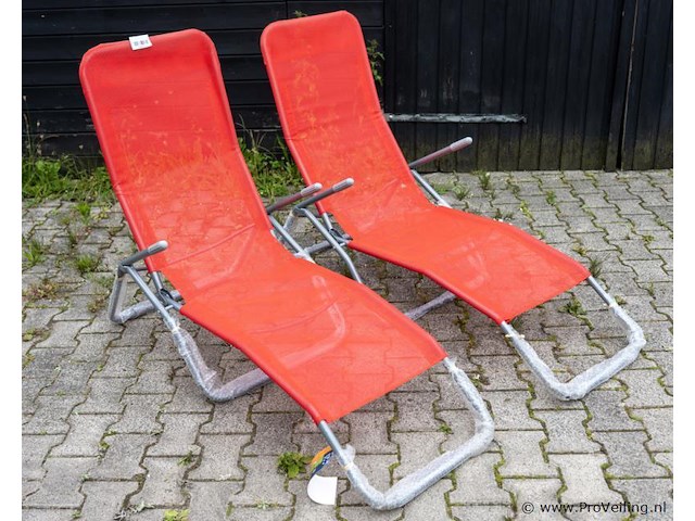 Ligstoelen - 2 stuks - afbeelding 1 van  1