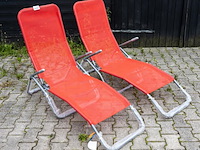 Ligstoelen - 2 stuks - afbeelding 1 van  1