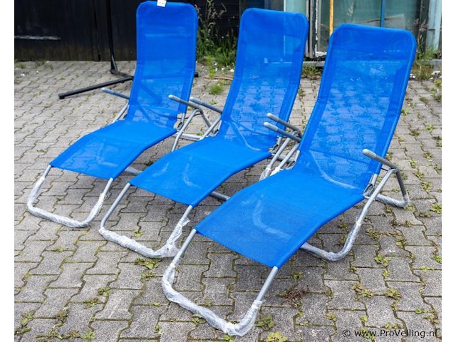 Ligstoelen - 3 stuks - afbeelding 1 van  1