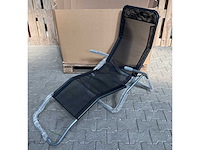 Ligstoelen zwart (4x) - afbeelding 1 van  2