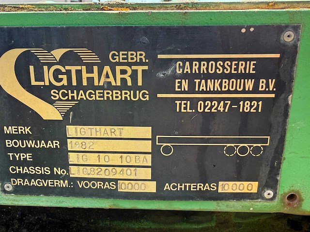 Ligthart - 1982 - 10 10 ba - oplegger - afbeelding 5 van  12