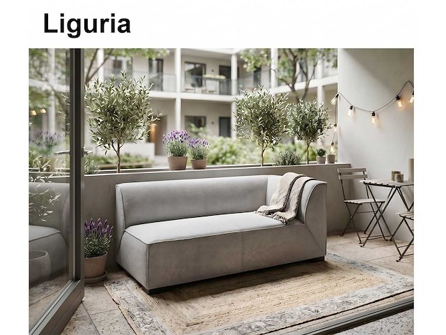 Liguria - allweather tuinbank - afbeelding 4 van  5