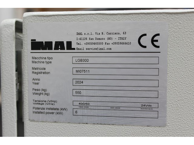 Lijm-/bindmiddel-mengmachine imal lgb300 met digitale aansturing, 4 spuitkoppen en 2 klepbedieningen. bouwj... - afbeelding 5 van  7