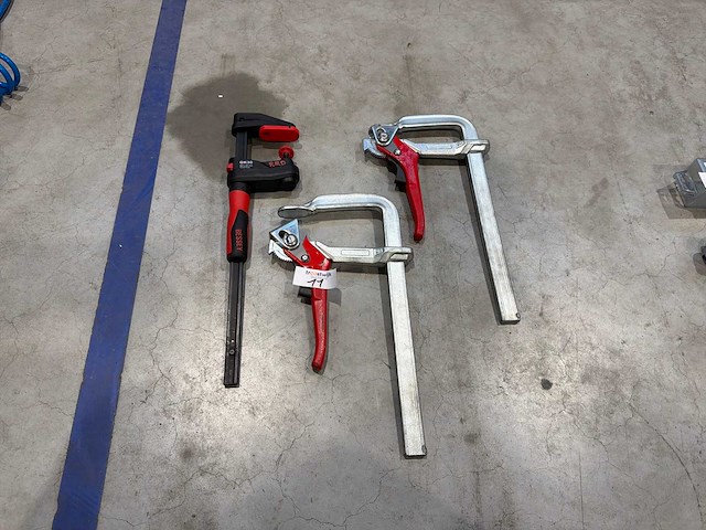 Lijmklemmen – bessey gk30 en 2 zware schroefklemmen (3x) - afbeelding 3 van  4