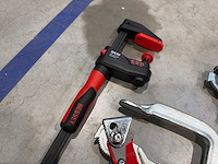 Lijmklemmen – bessey gk30 en 2 zware schroefklemmen (3x) - afbeelding 1 van  4