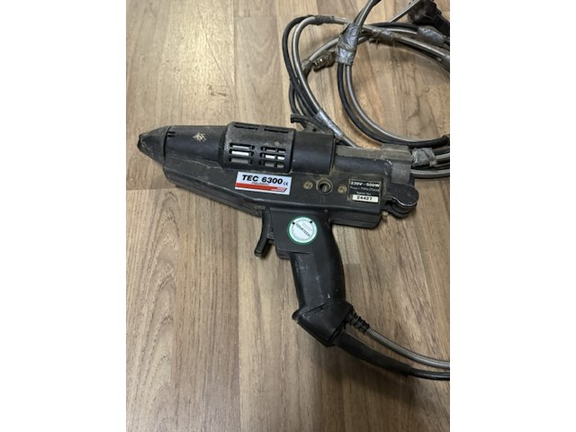 Lijmpistool met doos lijmpatronen tec, 6300, pneumatisch - afbeelding 1 van  3