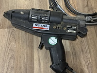Lijmpistool met doos lijmpatronen tec, 6300, pneumatisch - afbeelding 1 van  3