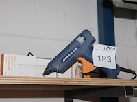 Lijmpistool steinhell met diverse lijmstiften. - afbeelding 1 van  2