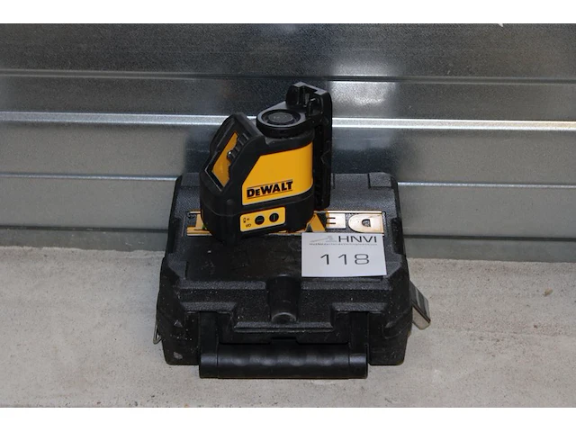 Lijnlaser dewalt dw088cg in koffer - afbeelding 1 van  2