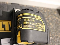 Lijnlaser dewalt tw088 met muurbeugel in kunststoffen koffer. - afbeelding 3 van  4