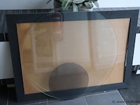 Lijst & glasplaat - afbeelding 1 van  1