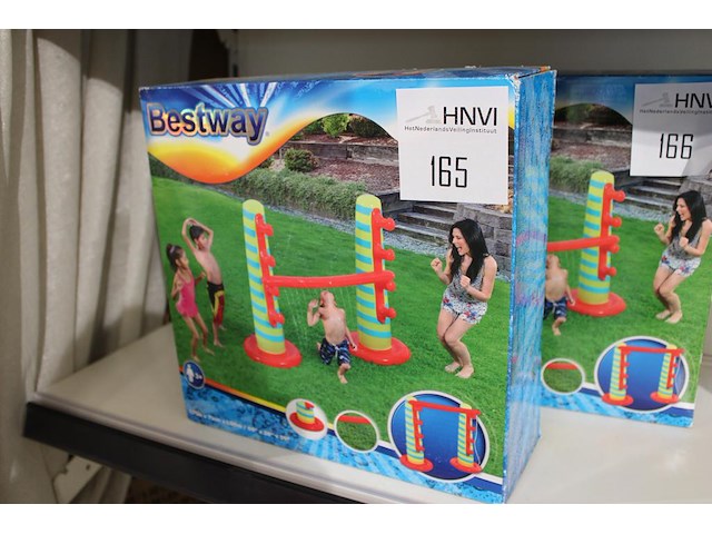 Limbosproeier bestway, afm. 175 x 71 x 150 cm. - afbeelding 1 van  2