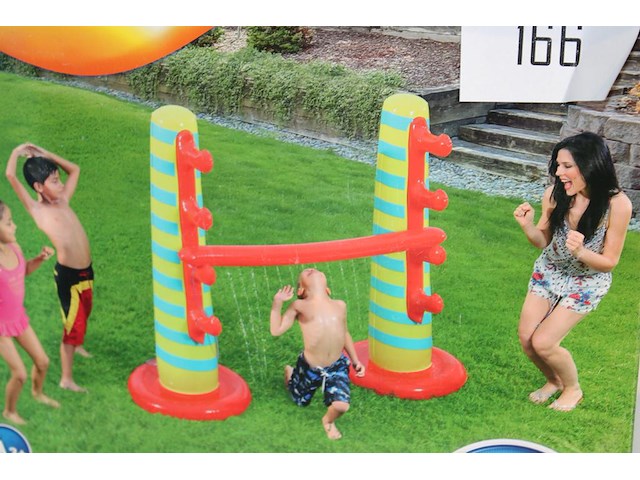 Limbosproeier bestway, afm. 175 x 71 x 150 cm. - afbeelding 2 van  2