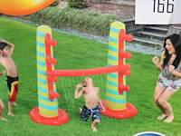 Limbosproeier bestway, afm. 175 x 71 x 150 cm. - afbeelding 2 van  2