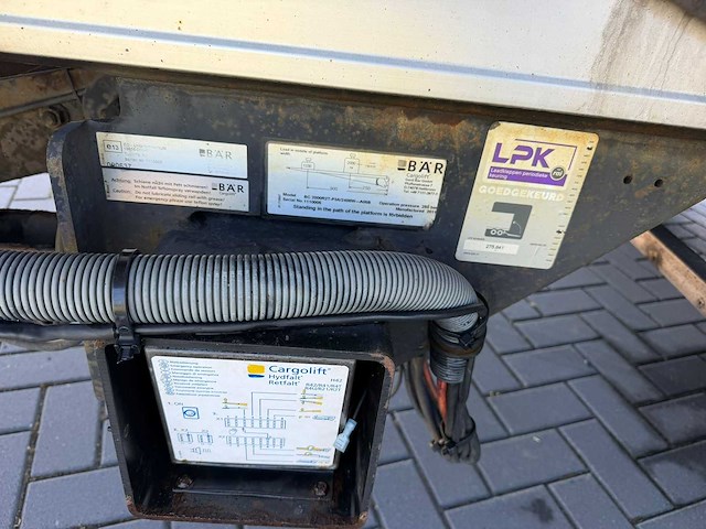 Limetec - ppu 343 - duo temp - 2011 - oplegger - ol-71-np - afbeelding 2 van  23