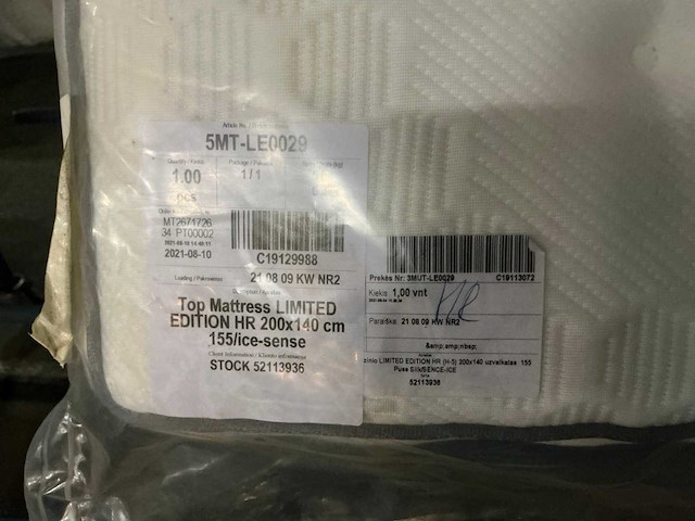 Limited ice sense topper 140x200cm - afbeelding 4 van  4