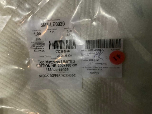 Limited ice sense topper 160x200cm - afbeelding 5 van  5