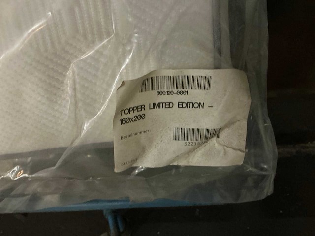 Limited ice sense topper 160x200cm - afbeelding 4 van  5