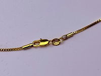 Limoges france ''the proposal'' 18kt goldplated collier - afbeelding 6 van  7