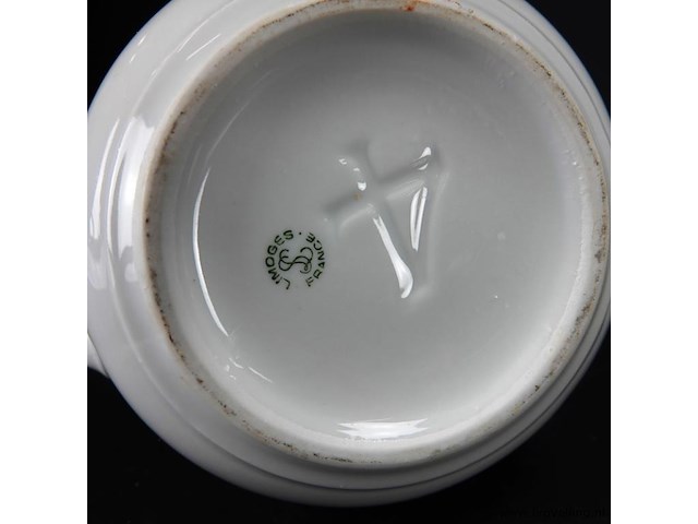 Limoges porseleinen kan - afbeelding 5 van  5