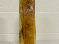 Limoniet/bergkristal obelisk xl - afbeelding 1 van  5