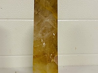 Limoniet/bergkristal obelisk xl - afbeelding 3 van  5