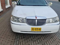 Limousine, lincoln, town car, 4.6 signature, wit, 1998