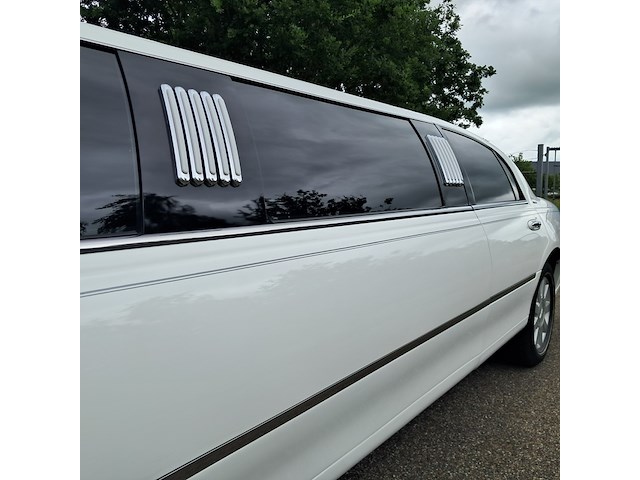 Limousine, lincoln, town car, wit, 2003 - afbeelding 24 van  113