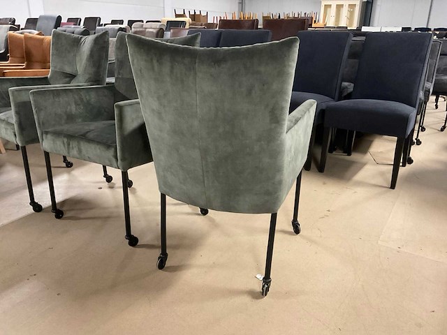 Limow verrijdbare eetkamerstoel (3x) - afbeelding 3 van  12