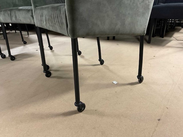 Limow verrijdbare eetkamerstoel (3x) - afbeelding 4 van  12