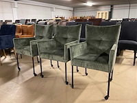 Limow verrijdbare eetkamerstoel (3x) - afbeelding 5 van  12